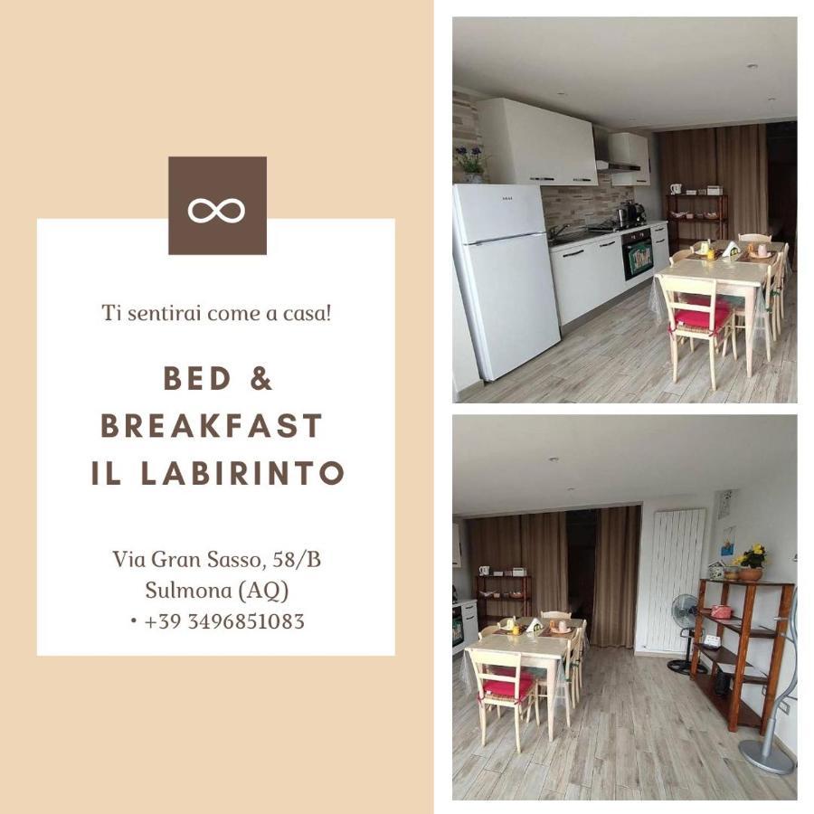 לינה וארוחת בוקר סולמונה Il Labirinto מראה חיצוני תמונה